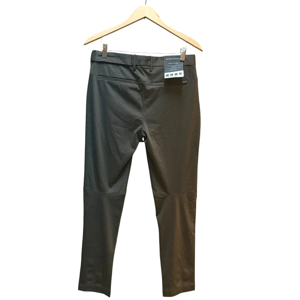Banana Republic Pants Mens 29x30 Olive Luxe City Pant Slim Core Temp Chino